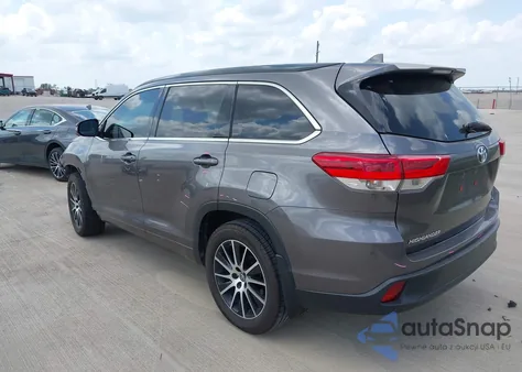 2018 Toyota Highlander Se z USA, uszkodzony, nr VIN 5TDKZRFH8JS532501
